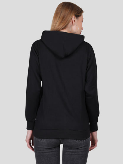 Youth Robe Women's Hoodie (Black)