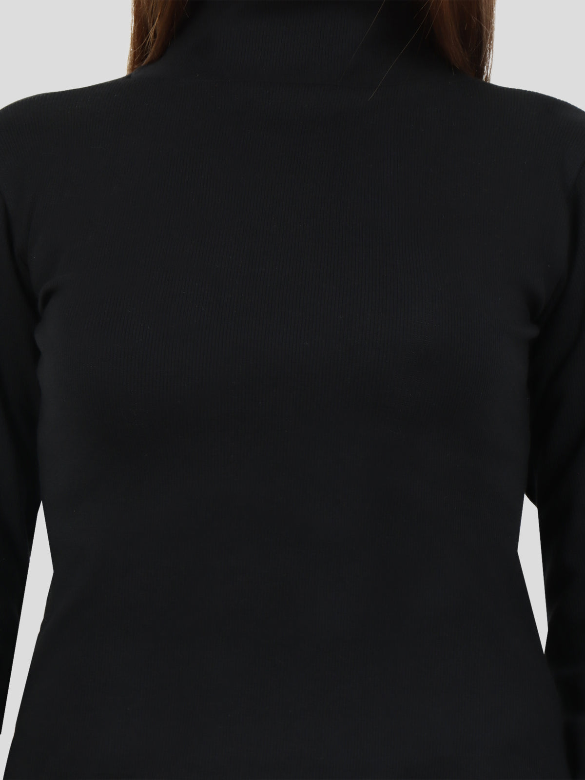 Women's High Neck (Black)