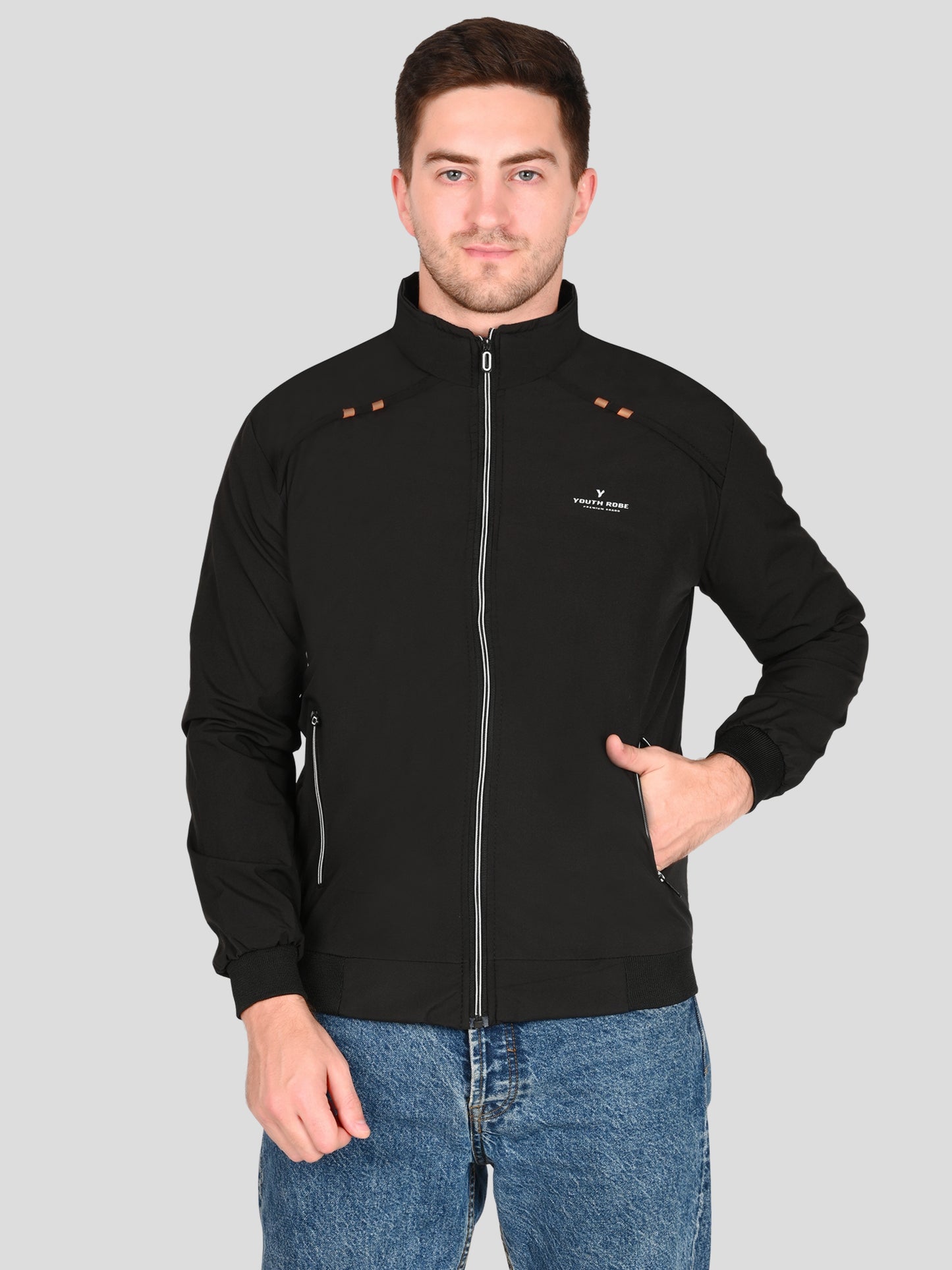 Youth Robe Men's Honeycomb Jacket (Black)