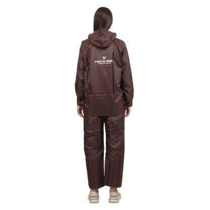 YOUTH ROBE Brown Raincoat - YOUTH ROBE