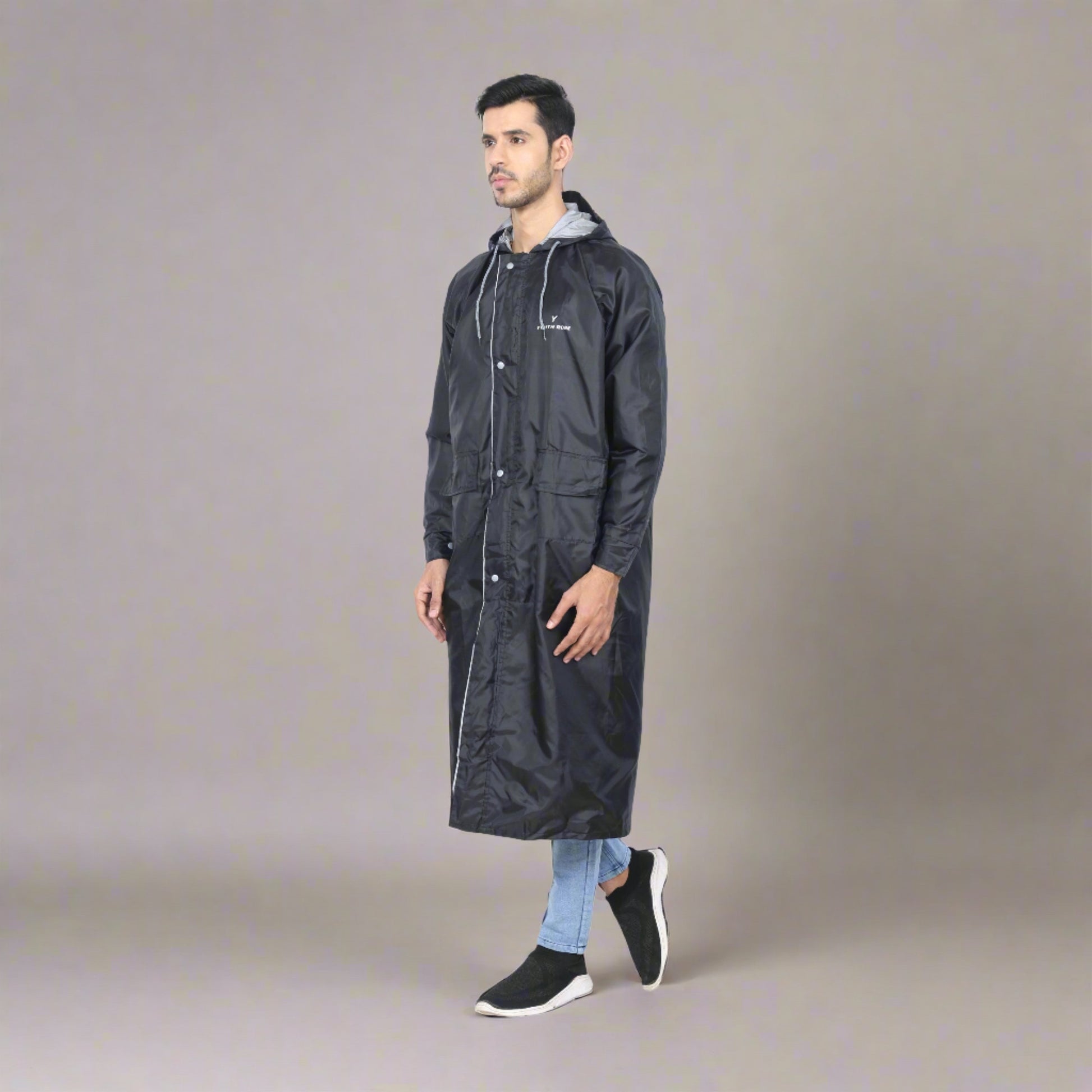 YOUTH ROBE Men's Long Raincoat (Free Arm Sleeves) - YOUTH ROBE