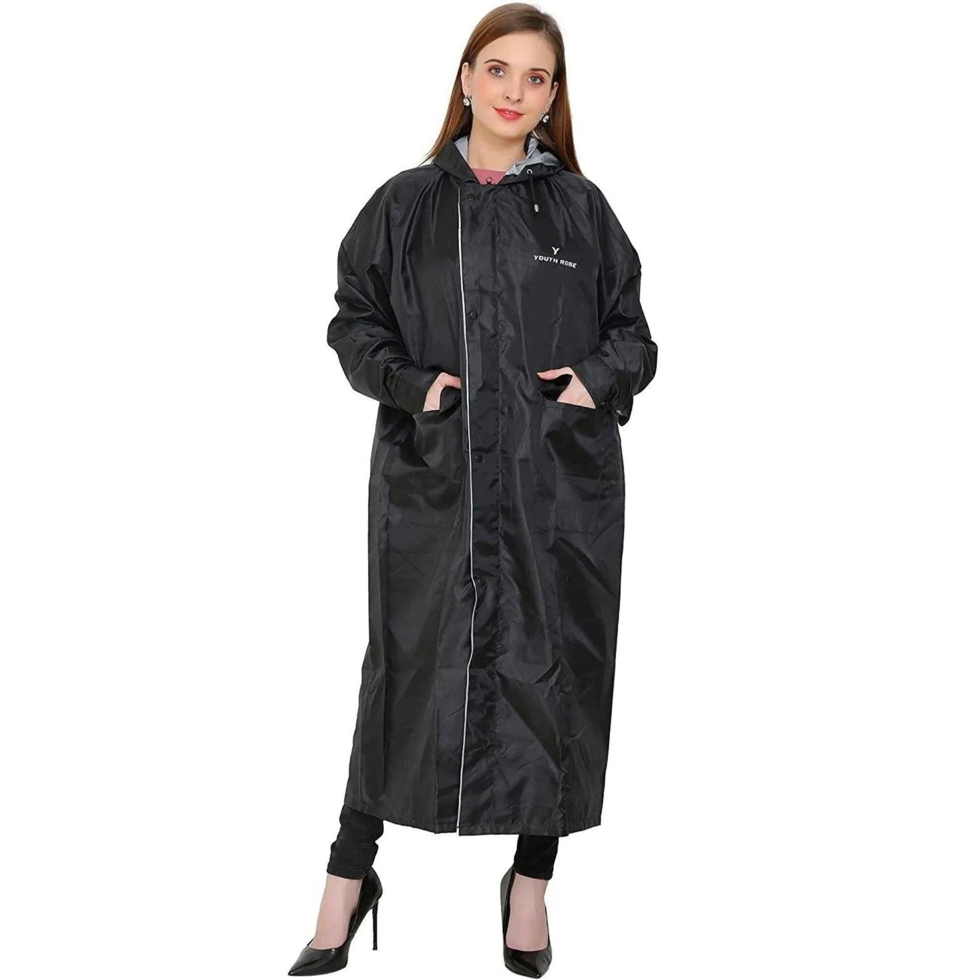 YOUTH ROBE Women's Long Raincoat - YOUTH ROBE