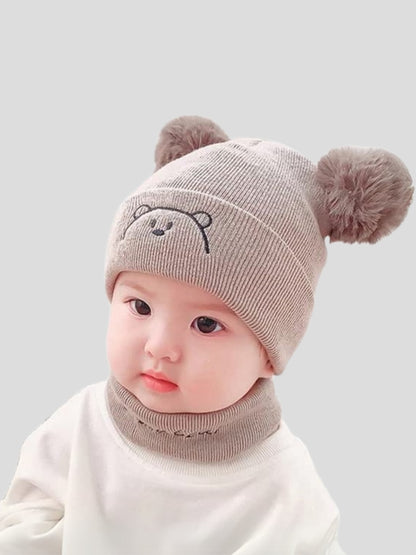 Youth Robe Baby Cap Brown