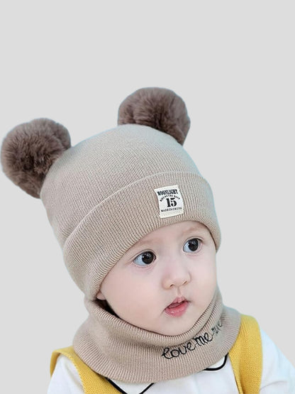 Youth Robe Baby Cap Brown