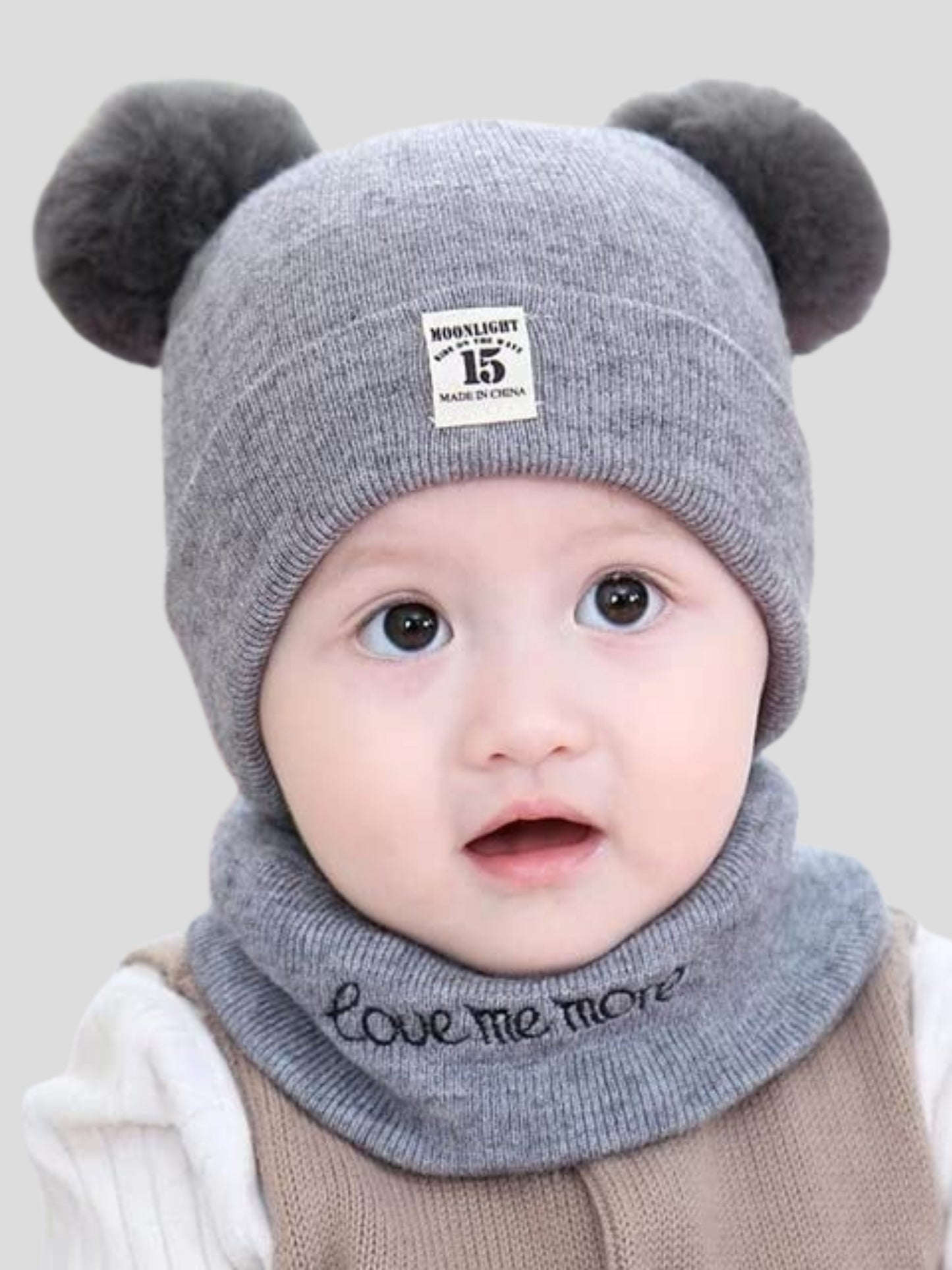 Youth Robe Baby Cap Grey