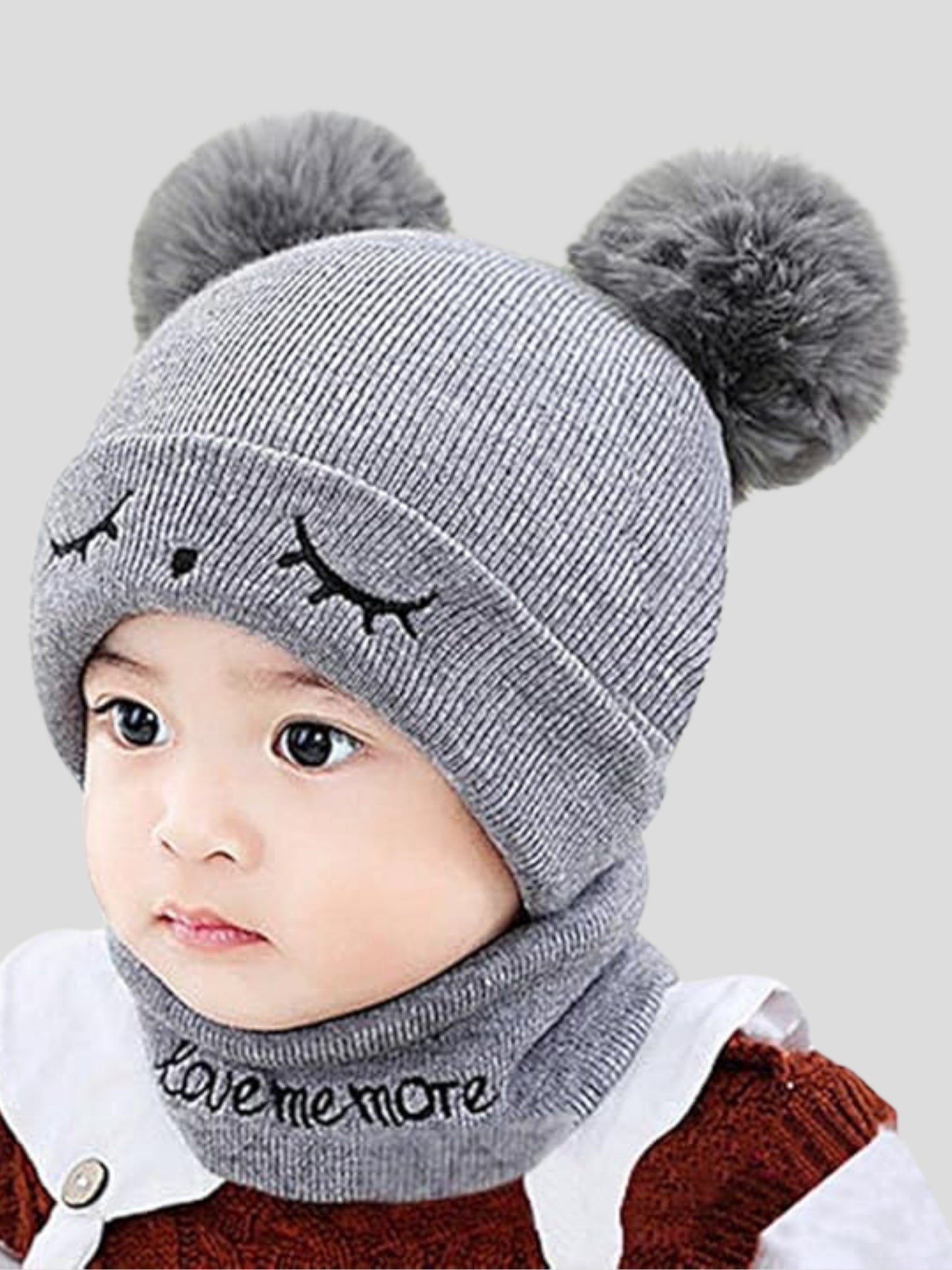 Youth Robe Baby Cap Grey