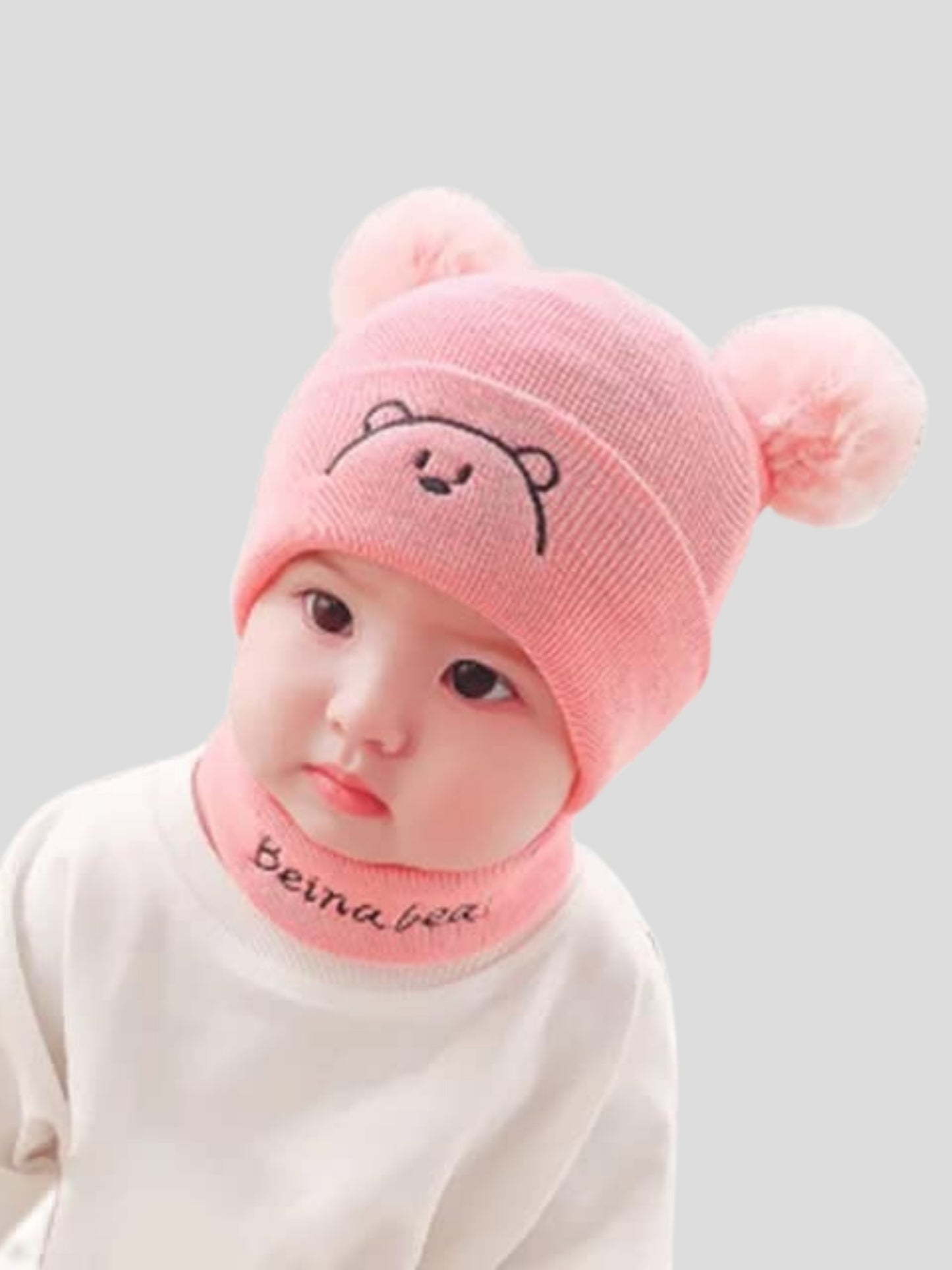 Youth Robe Baby Cap Pink