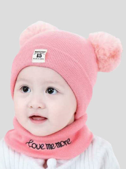 Youth Robe Baby Cap Pink