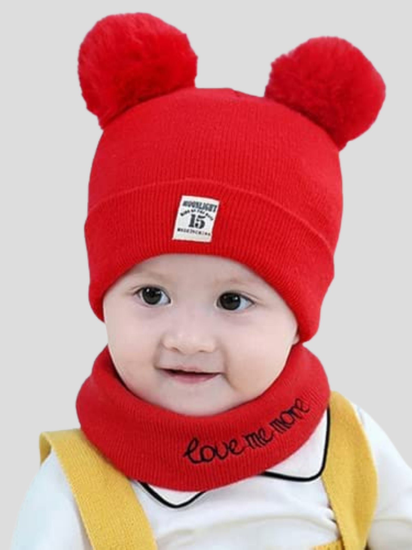 Youth Robe Baby Cap Red