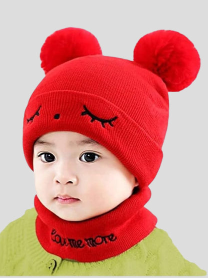 Youth Robe Baby Cap Red