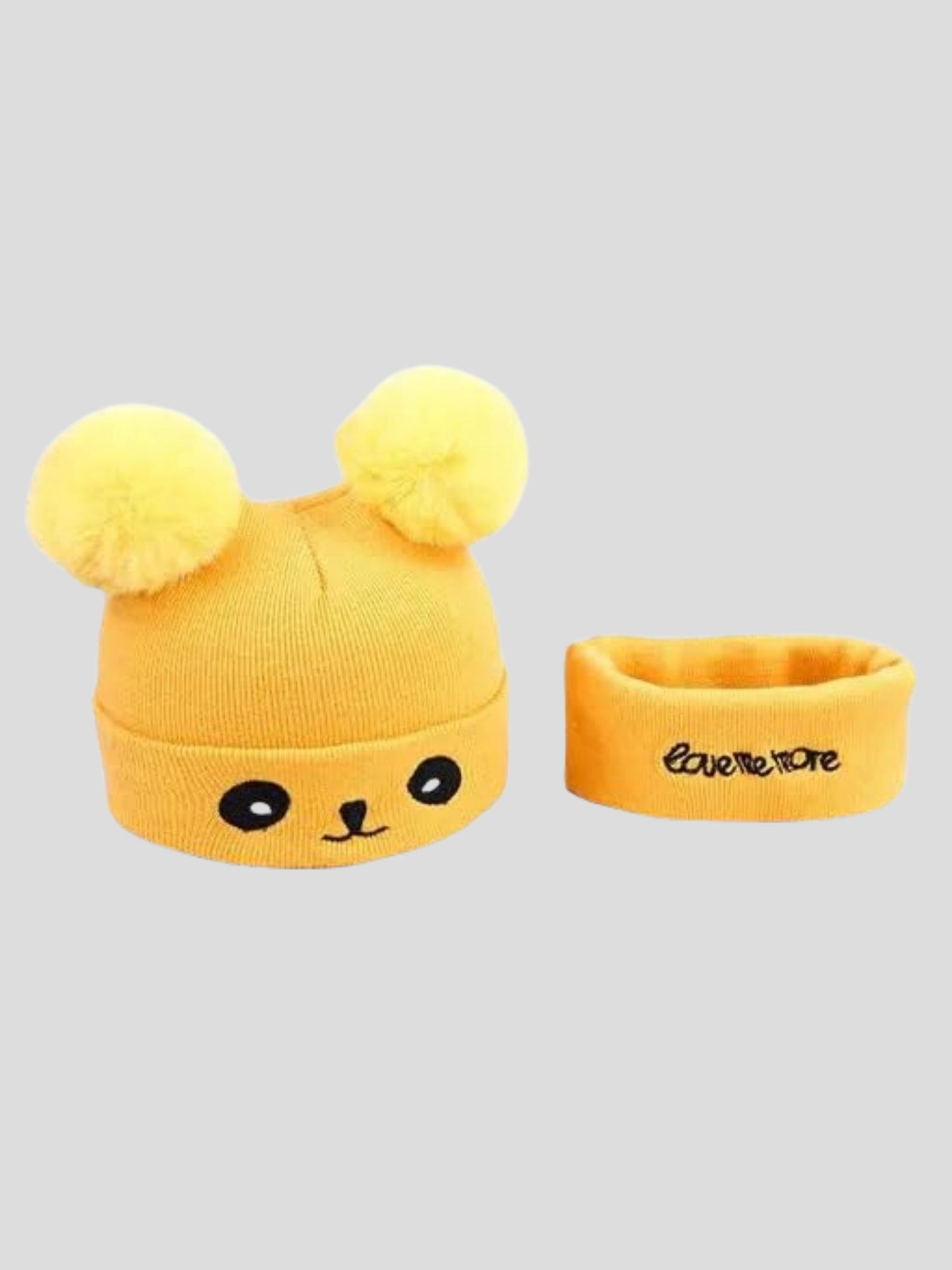 Youth Robe Baby Cap Yellow