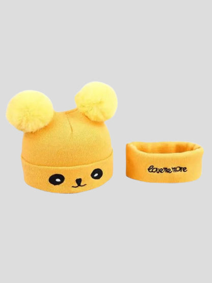 Youth Robe Baby Cap Yellow