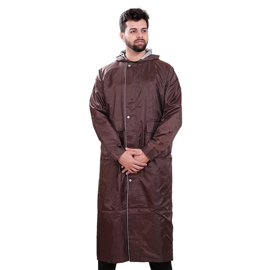 YOUTH ROBE Men's Long Raincoat