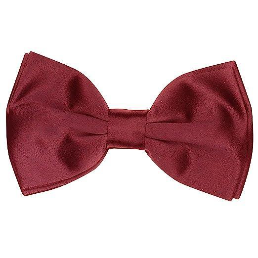 YOUTH ROBE Solid Bow Tie (MAROON) - YOUTH ROBE