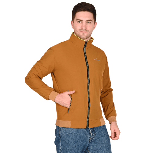 YOUTH ROBE's Honeycomb Jacket (Brown) - YOUTH ROBE