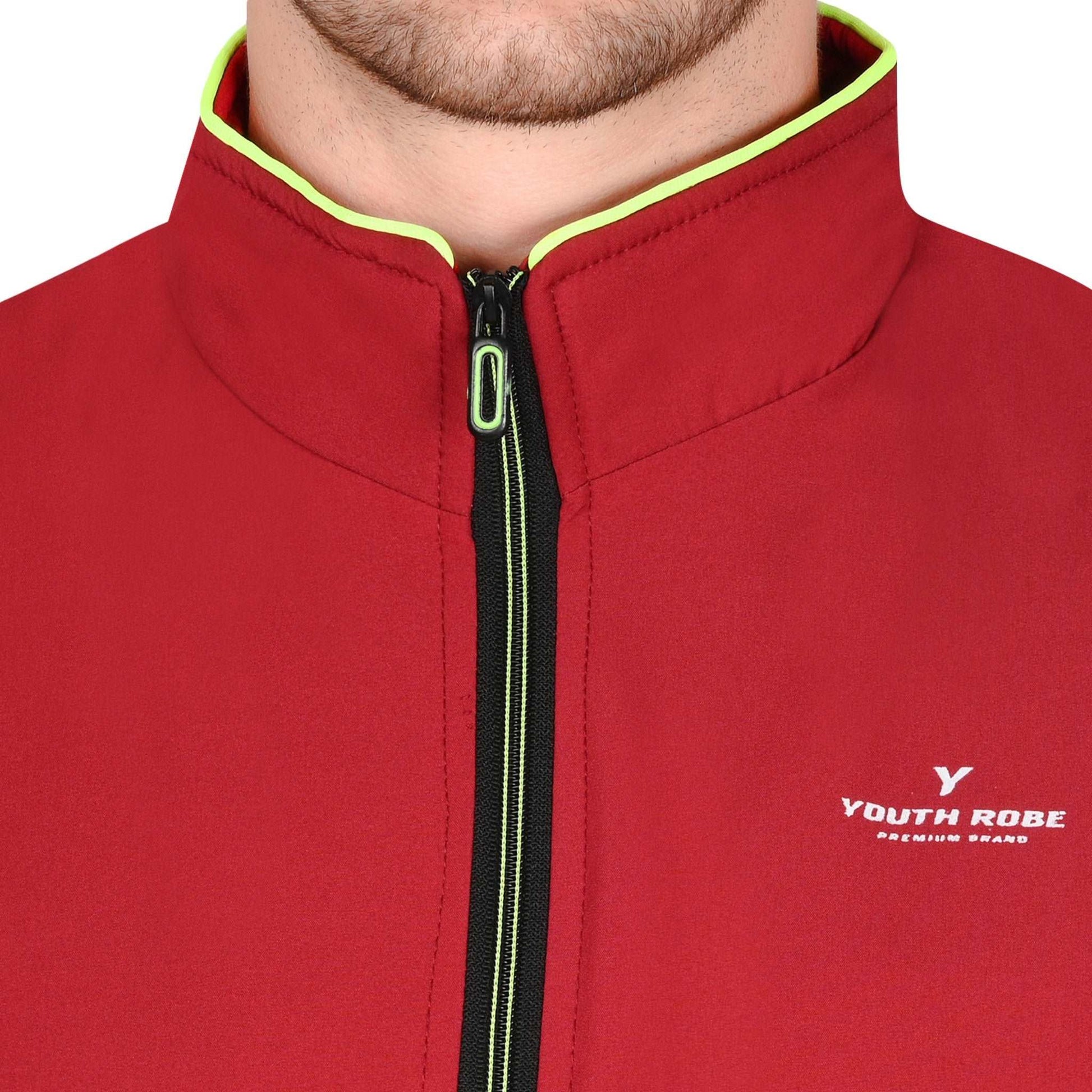 YOUTH ROBE's Honeycomb Jacket - Red - YOUTH ROBE