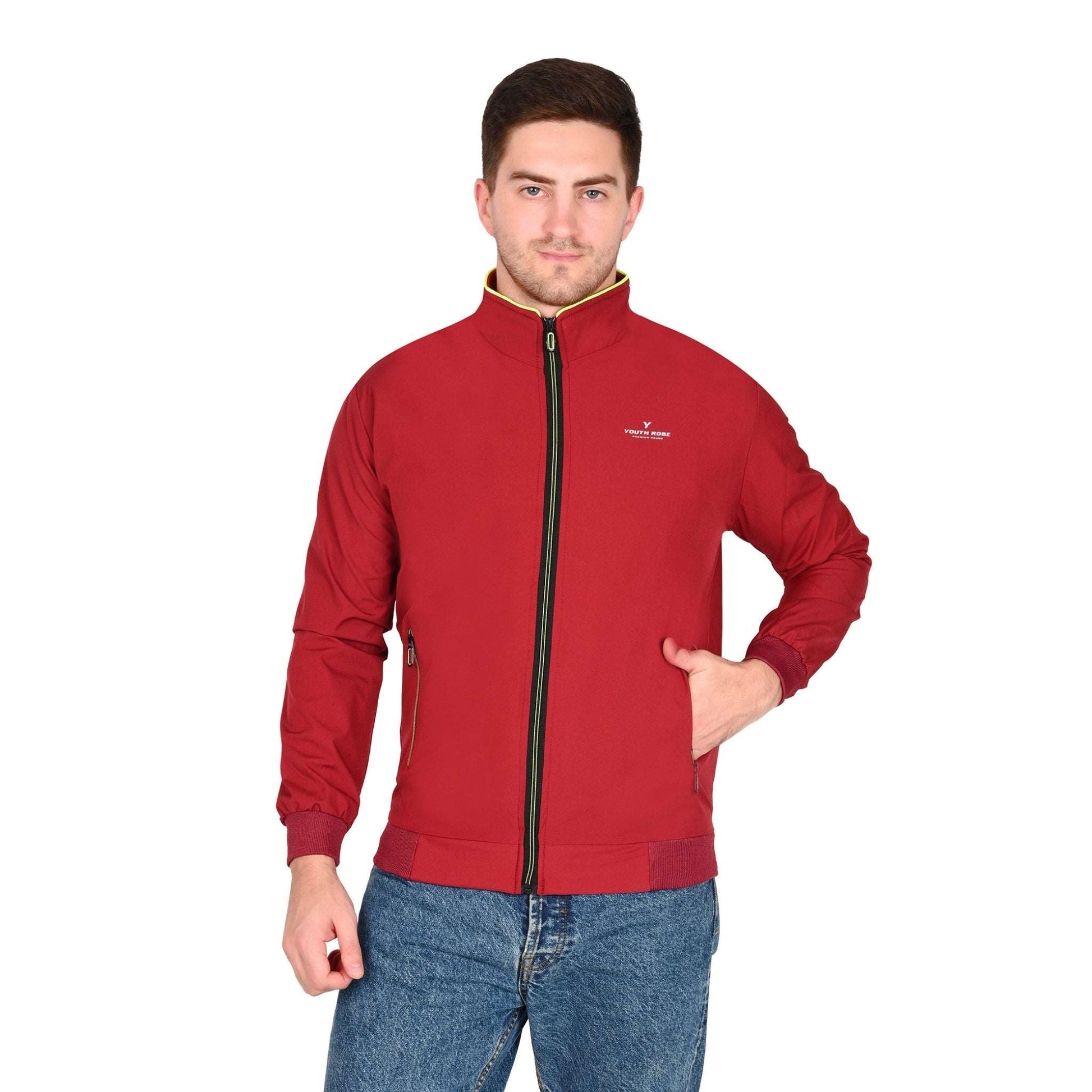 YOUTH ROBE's Honeycomb Jacket - Red - YOUTH ROBE