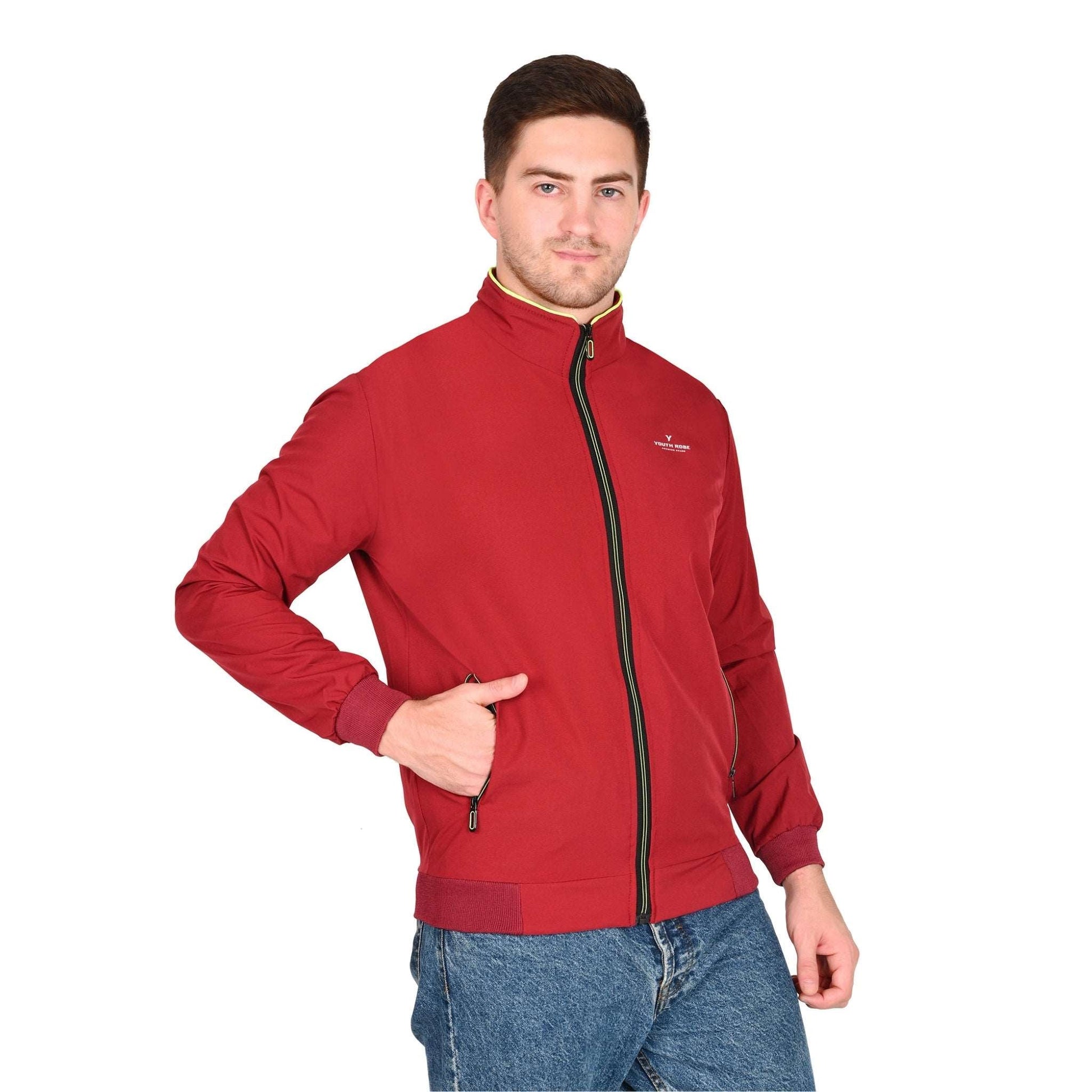 YOUTH ROBE's Honeycomb Jacket (Red) - YOUTH ROBE