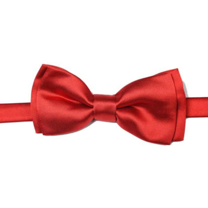 YOUTH ROBE's Pre-Tied Tuxedo Bow Tie (Dark Red) - YOUTH ROBE