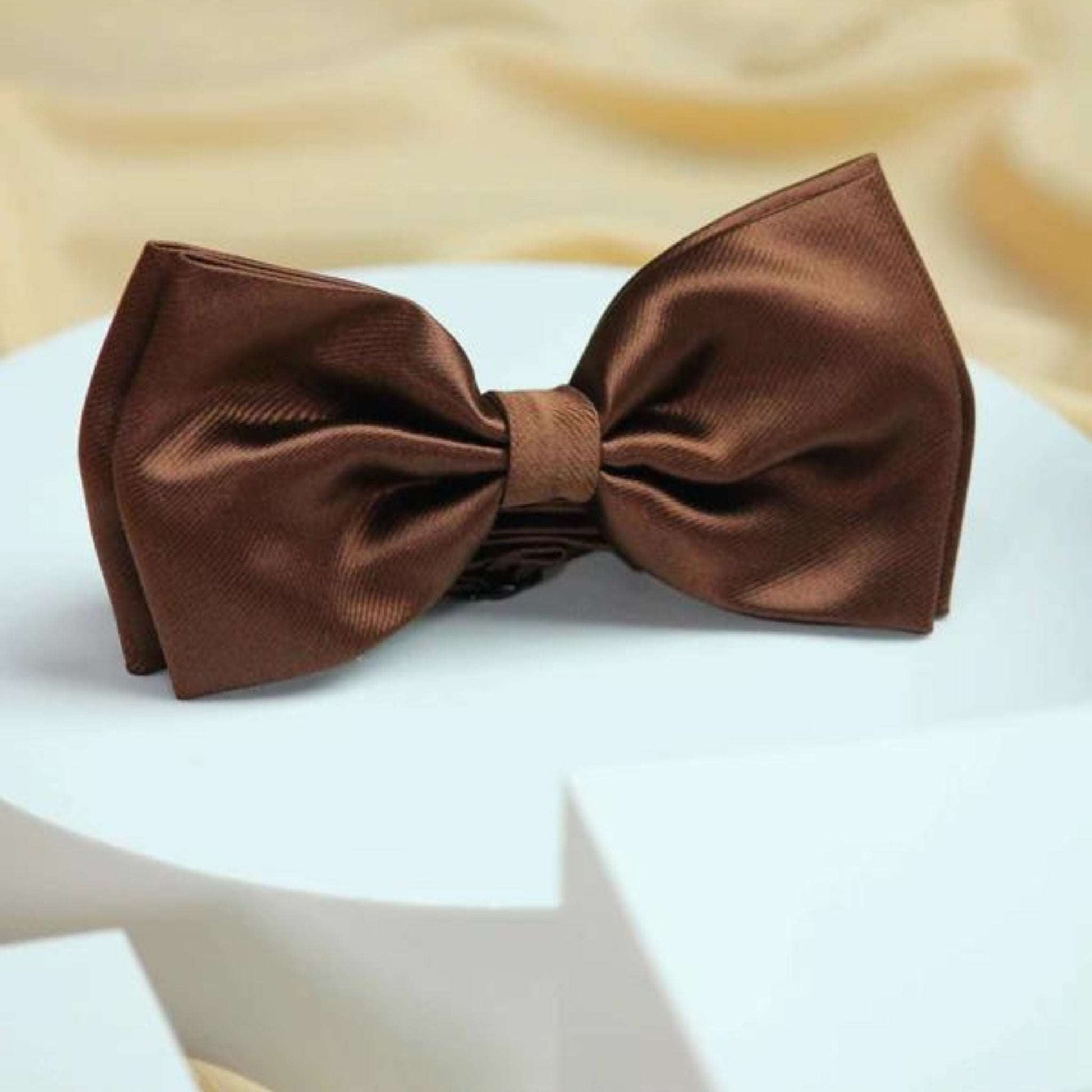 YOUTH ROBE's Tuxedo Bow-Tie (Brown) - YOUTH ROBE