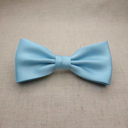 YOUTH ROBE's Tuxedo Suit Bow-Tie (Sky Blue) - YOUTH ROBE