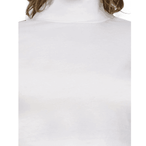YOUTHROBE Women's stylish White High Neck Full Sleeve - YOUTH ROBE