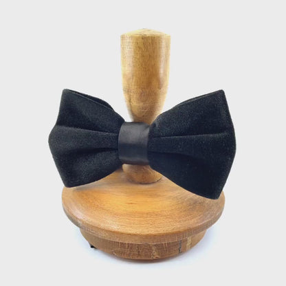 YOUTH ROBE's Solid Bow-Tie (Black)
